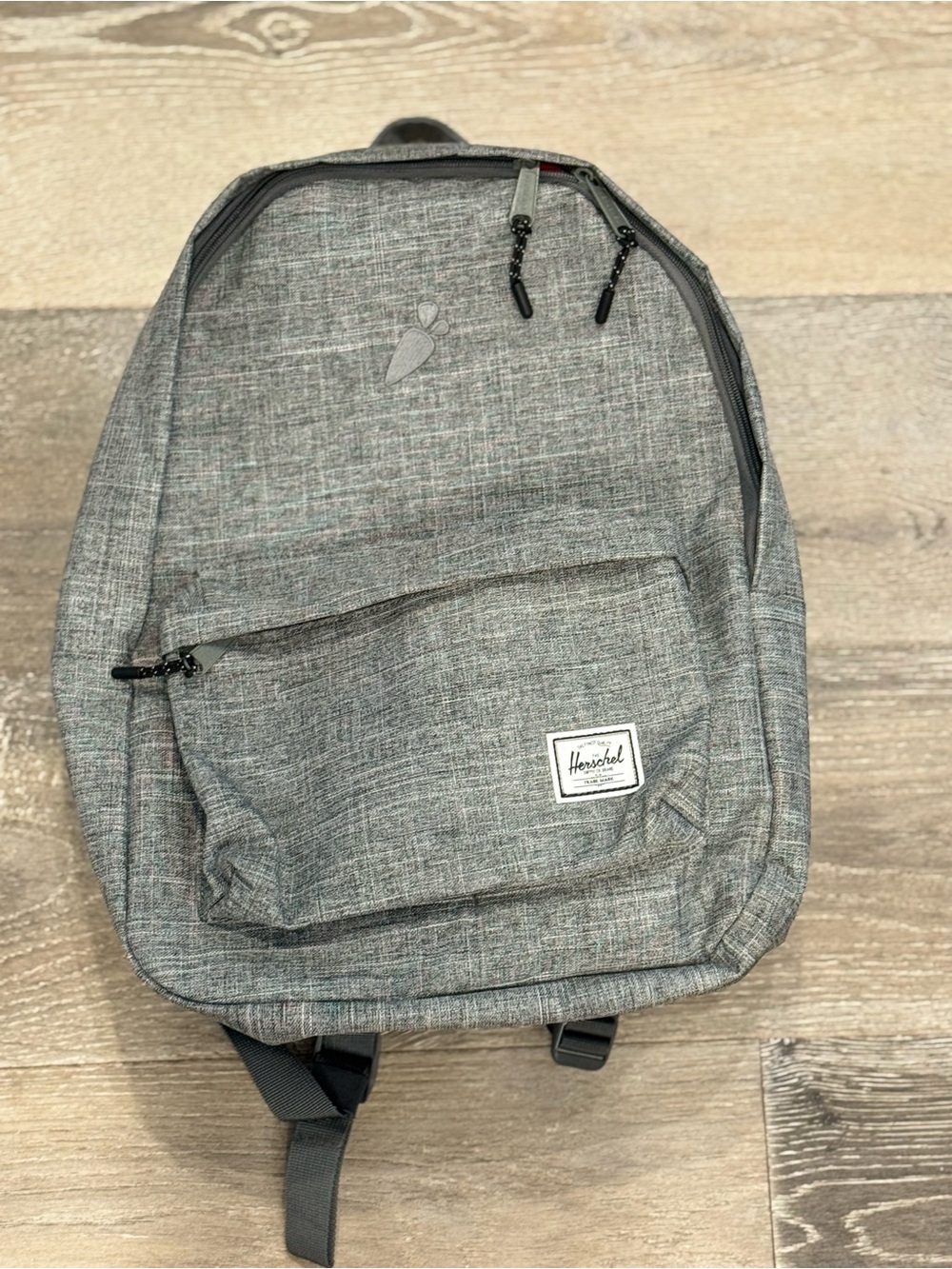 Herschel Supply Co. Classic Backpack Raven Crosshatch Grey